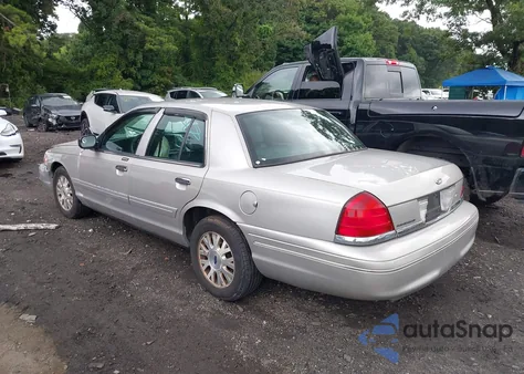 2004 Ford Crown Victoria Lx from USA, damaged, VIN 2FAHP74W64X104737